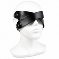 Leather Blindfold For Slaves ® DOMINA STORE