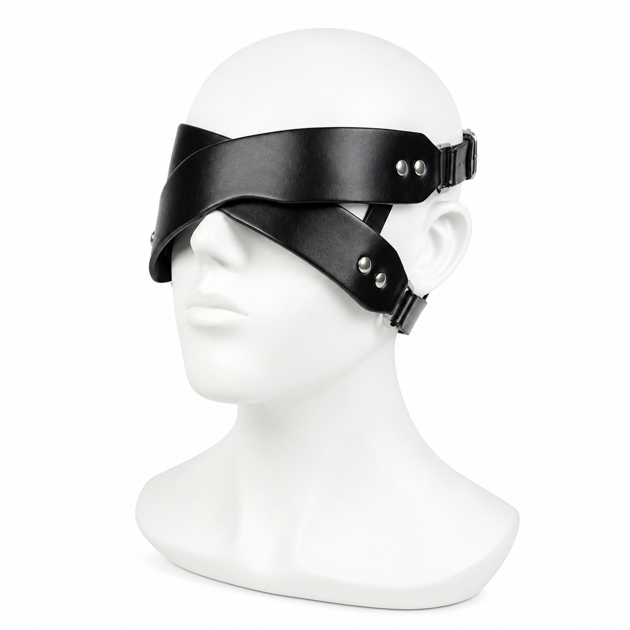 Leather Blindfold For Slaves ® DOMINA STORE