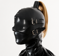 Headgear Latex Gag For slaves ® DOMINA STORE