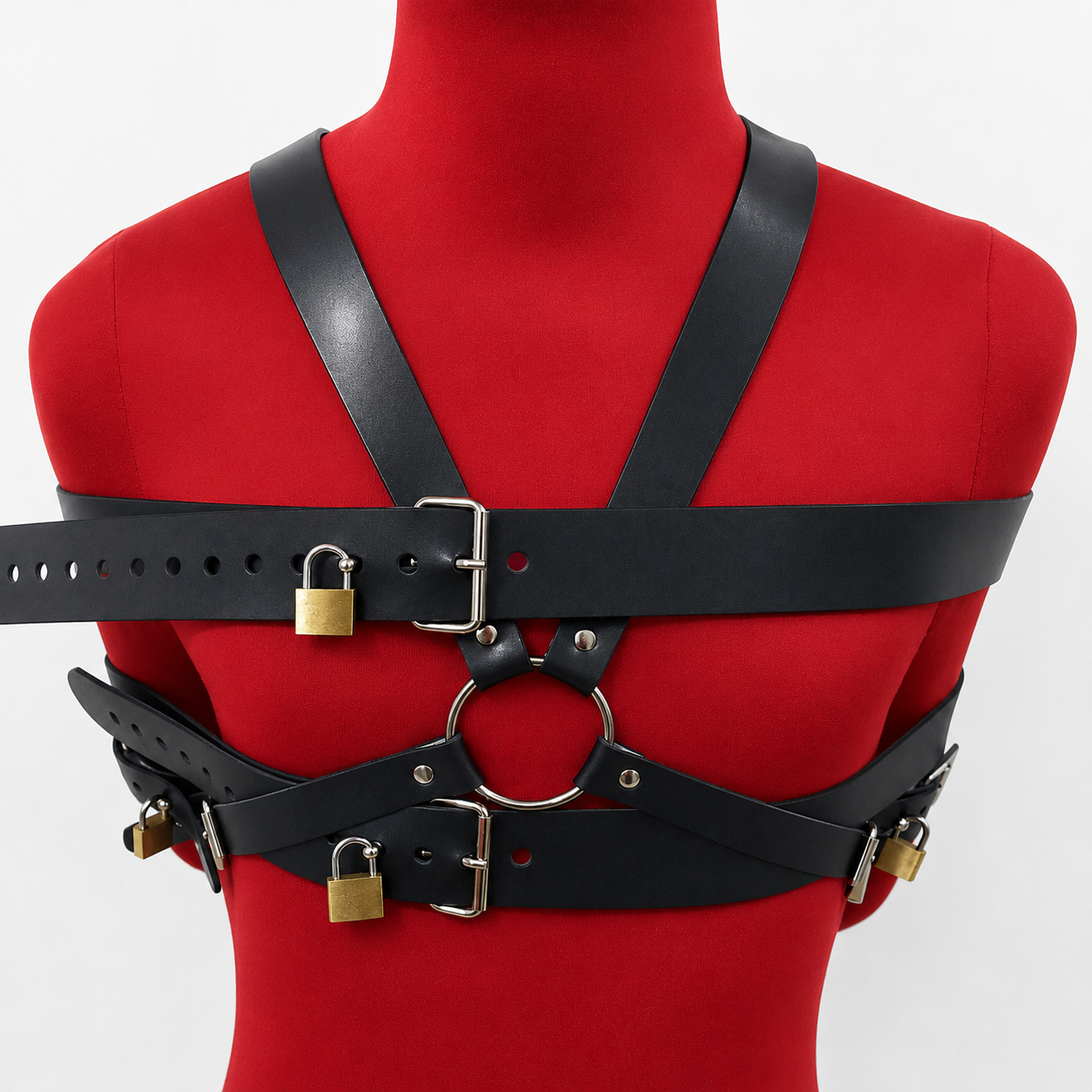Cowhide Boxy Armbinder Restraint ® DOMINA STORE