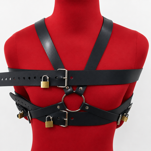 Cowhide Boxy Armbinder Restraint ® BREATHPLAY SHOP