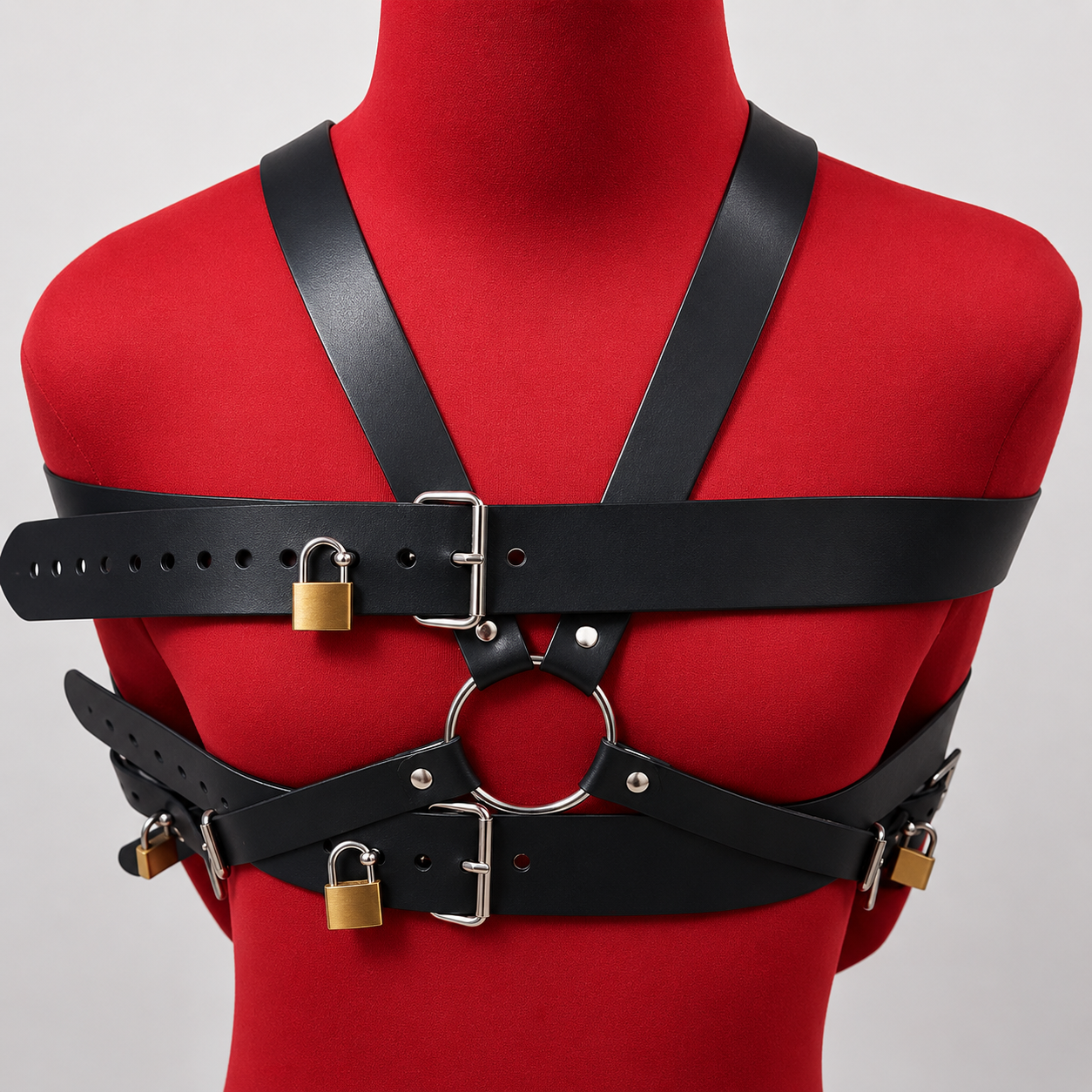 Cowhide Boxy Armbinder Restraint ® DOMINA STORE
