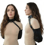 Squared Leather Armbinder® crafted from premium genuine leather