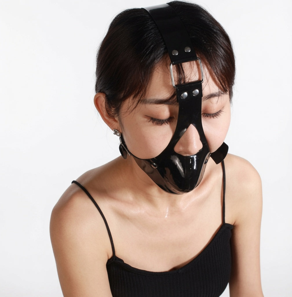 Leather Ball Gag Harness® with durable leather construction and custom fit