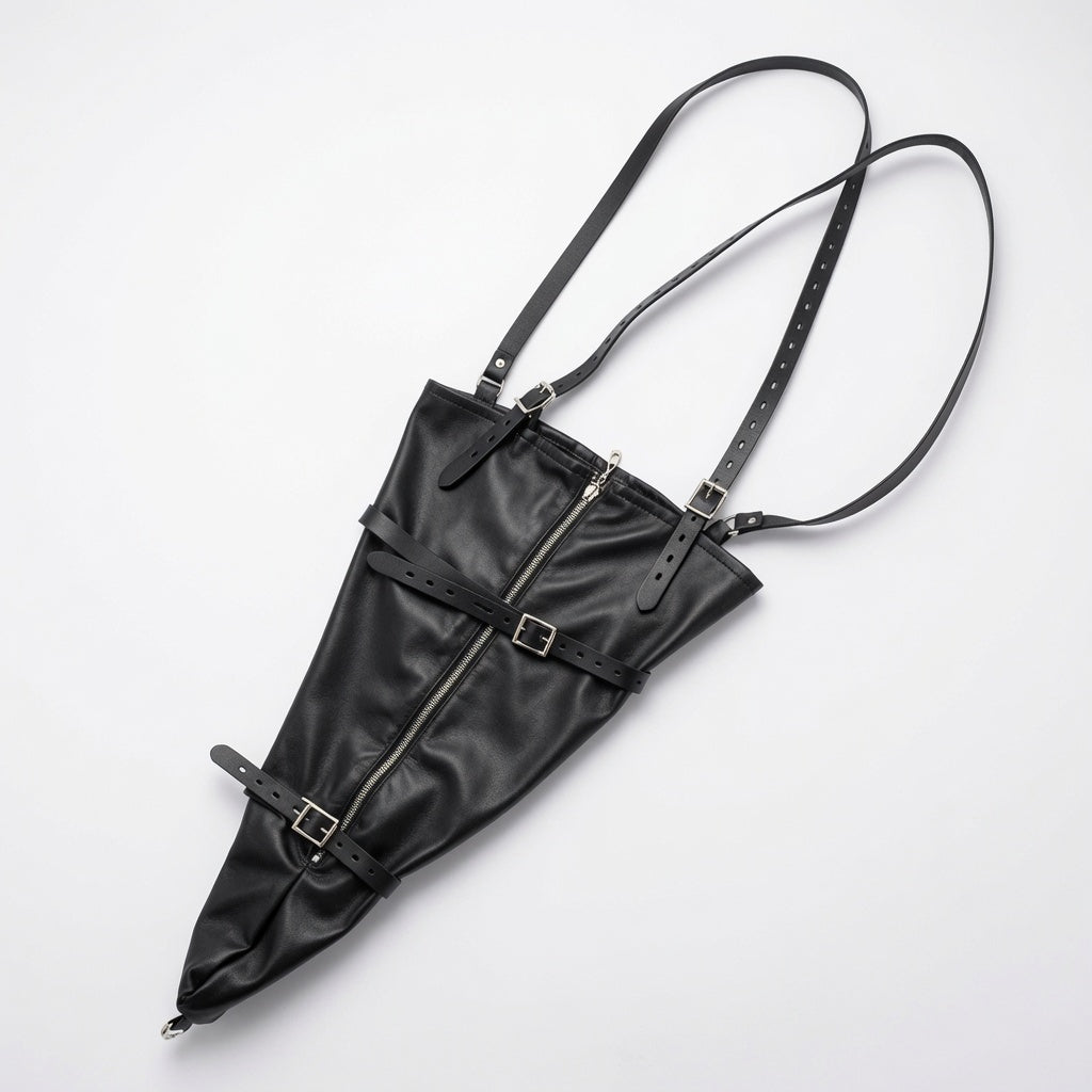 The Armbinder Leather Zipper ® DOMINA STORE