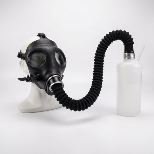 Breath Play Gas Mask® with durable plastic construction