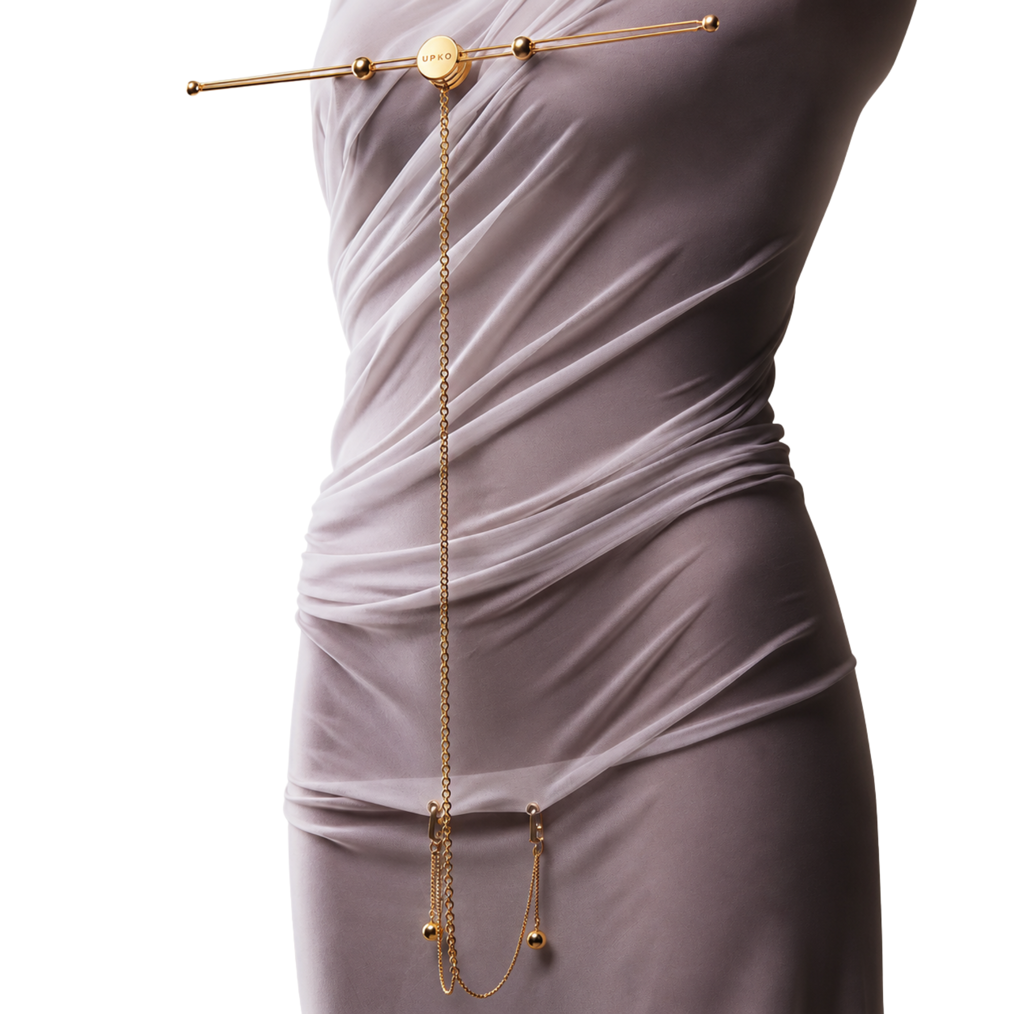 Magnetic nipple clamp made from zinc alloy
