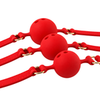 Silicone Red Gag® crafted from premium soft silicone