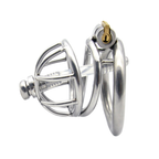 Ring Metal Stainless Steel Chastity Lock® with durable metal construction