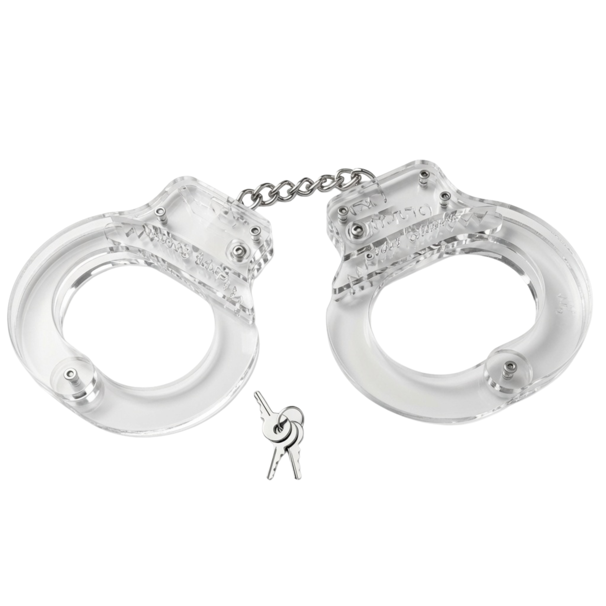Transparent Handcuffs ® DOMINA STORE
