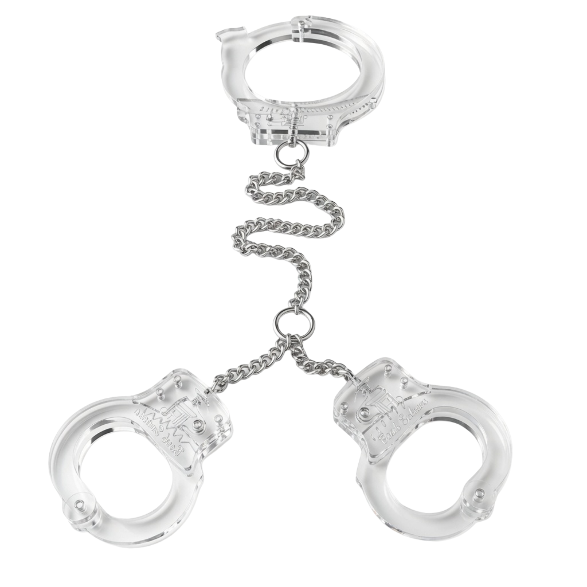 Polycarbon Transparent Handucuffs ® DOMINA STORE