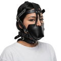 Black Leather Head Harness ® DOMINA STORE