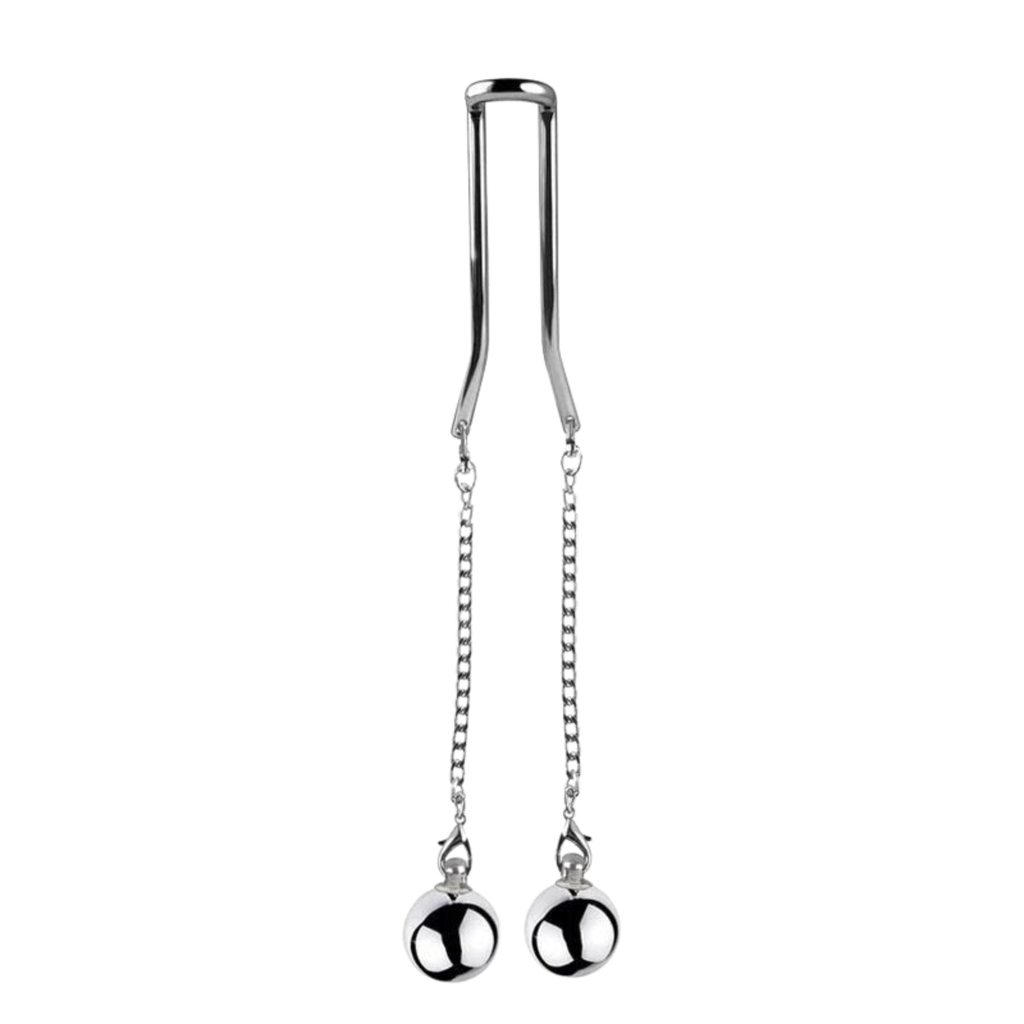 Balls weight torture for slaves ® DOMINA STORE