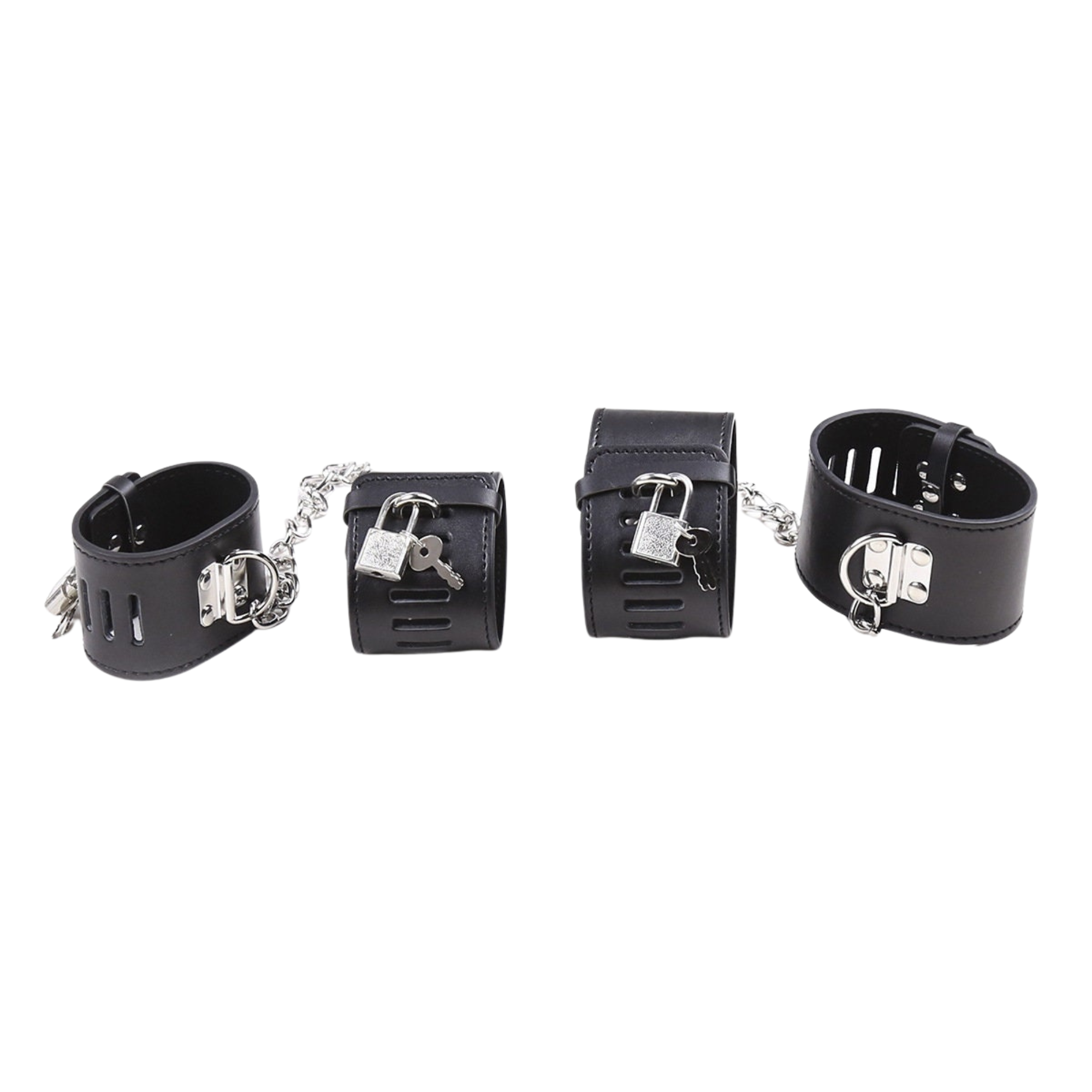 Leather Handcuff Lock ® DOMINA STORE
