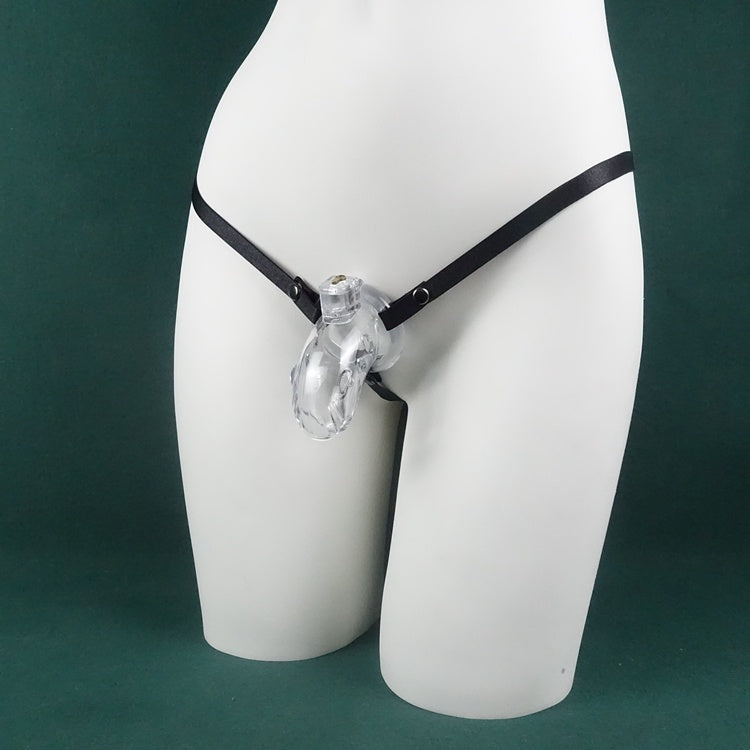Male Plastic Chastity Lock Harness ® DOMINA STORE