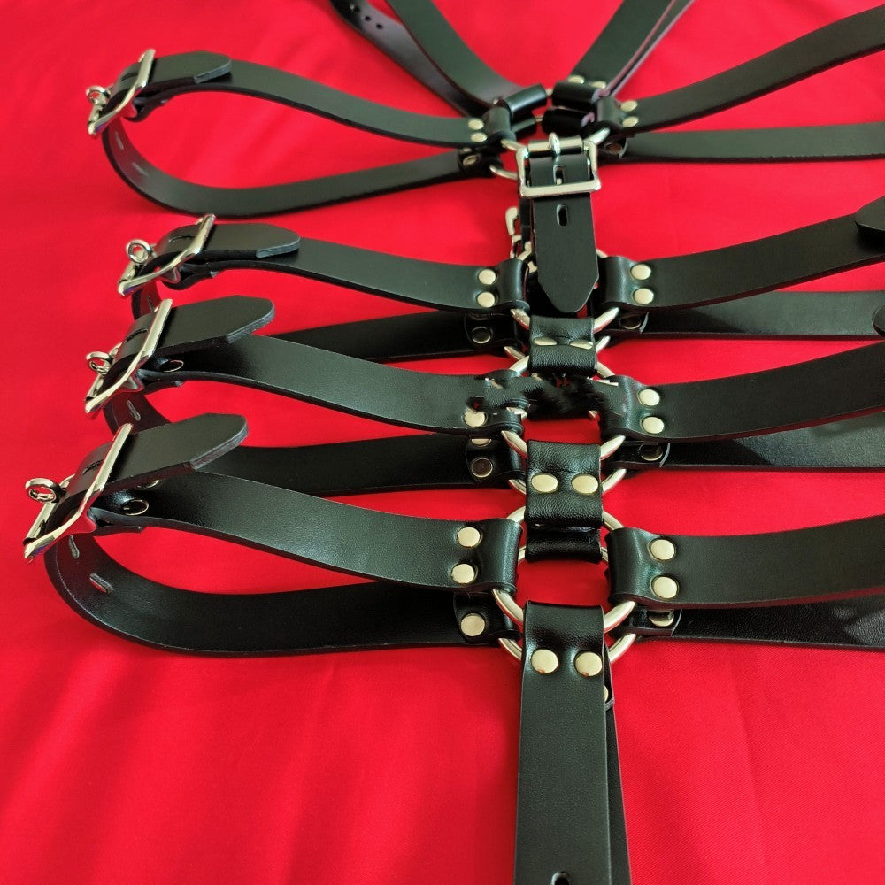 Leather Belt Heavy Restraint® from DOMINA STORE with adjustable fit