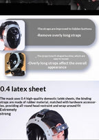 Close-up of the Hardcore BreathPlay Cap® showing durable latex construction