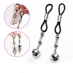 Silicone Nipple Clamp with Bell | BDSM Bondage Toy USA