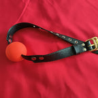 Leather Ball Gag ® DOMINA STORE