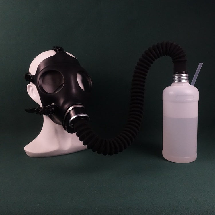 Breath Play Gas Mask® compatible with multiple tube length options