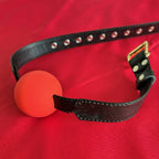 Leather Ball Gag ® DOMINA STORE