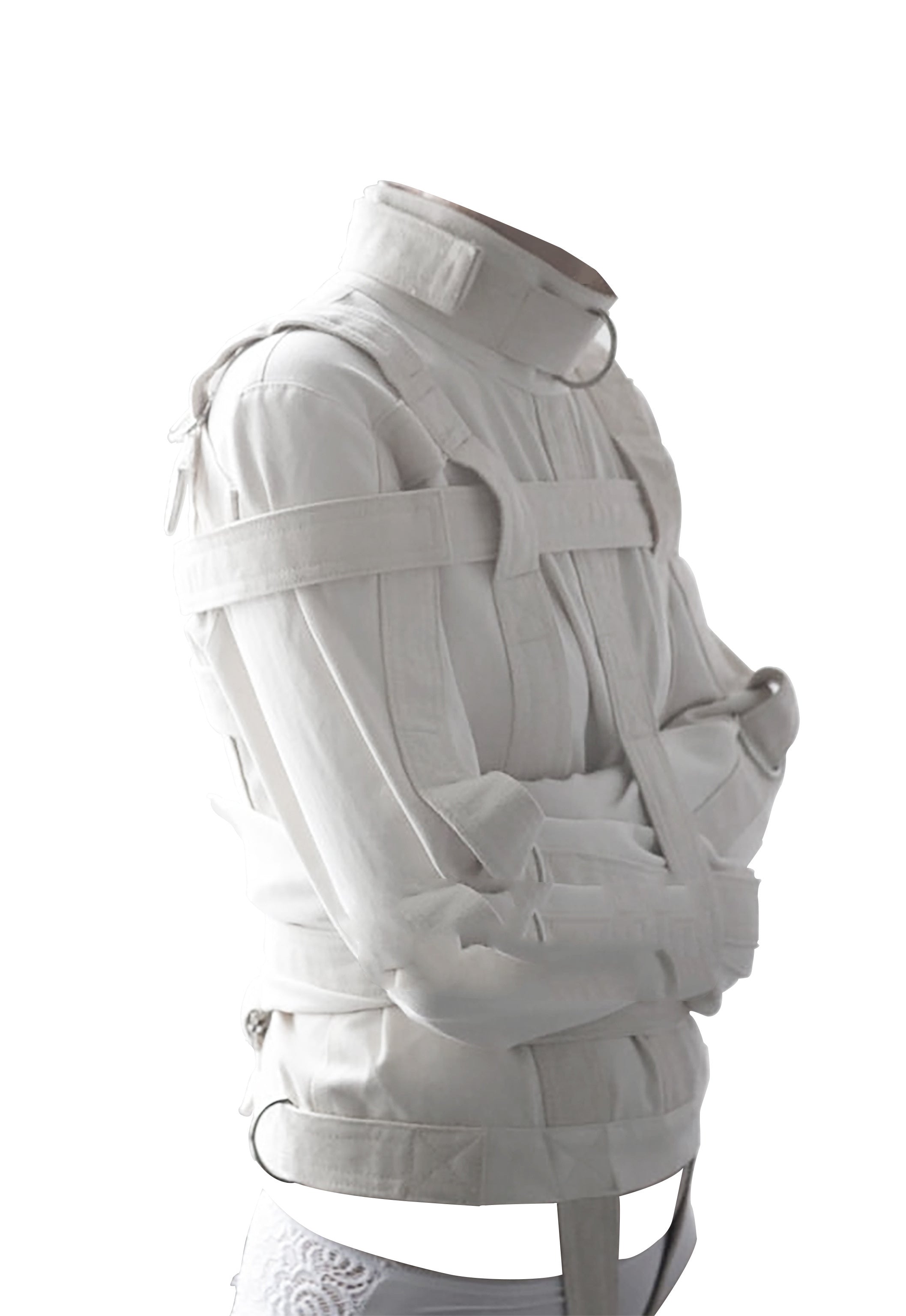 Psychiatry Bondage Jacket – Self Bondage Bdsm Restraint