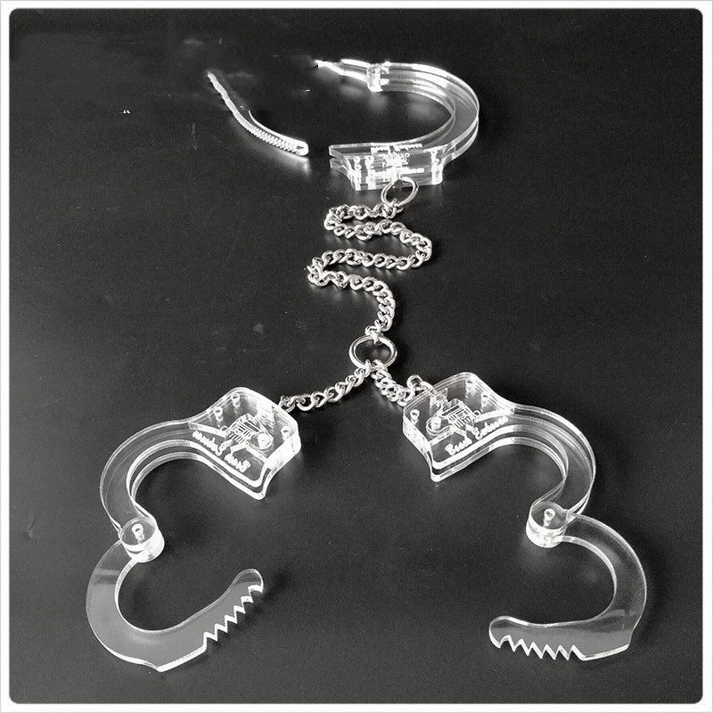 Polycarbon Transparent Handucuffs ® DOMINA STORE