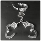 Polycarbon Transparent Handucuffs ® DOMINA STORE