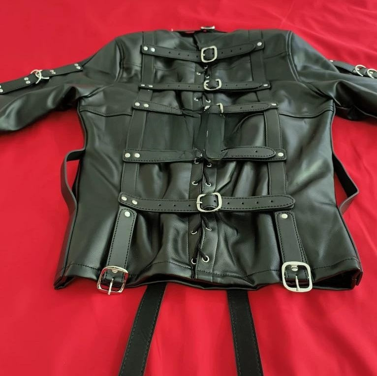 Heavy Leather Straightjacket® crafted from premium genuine leather