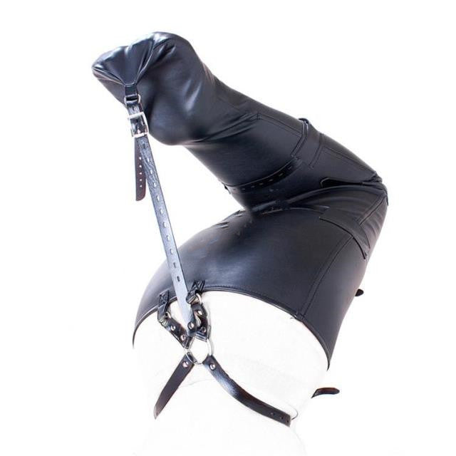DOMINA STORE leather self binding leggings