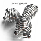 Metal Spiral Penis Ring for Men 
