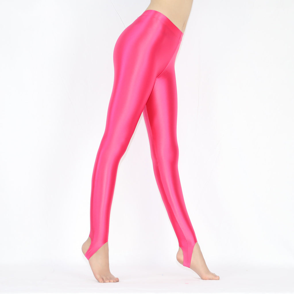 Glossy Silky ® Zentai Elastic Leggings