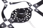 Self Bondage Toy - Gag Harness Plug