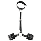 Leather Hand and Neck Restraint® crafted from durable PU leather