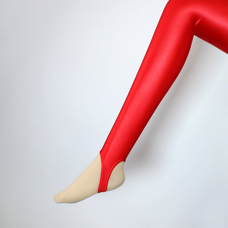 Glossy Silky ® Zentai Elastic Leggings