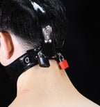 Leather Ball Gag Harness® crafted from premium genuine leather