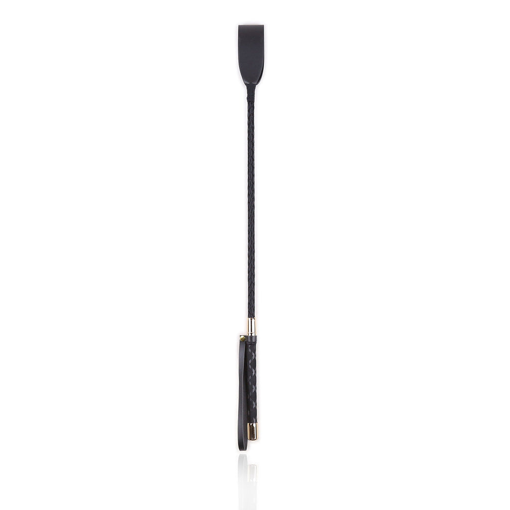 Black Leather ® Impact Whip Bdsm