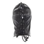 Black PU Leather Hood ® DOMINA STORE