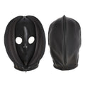 Zipper/Lace Leather Hood® crafted from durable PU leather
