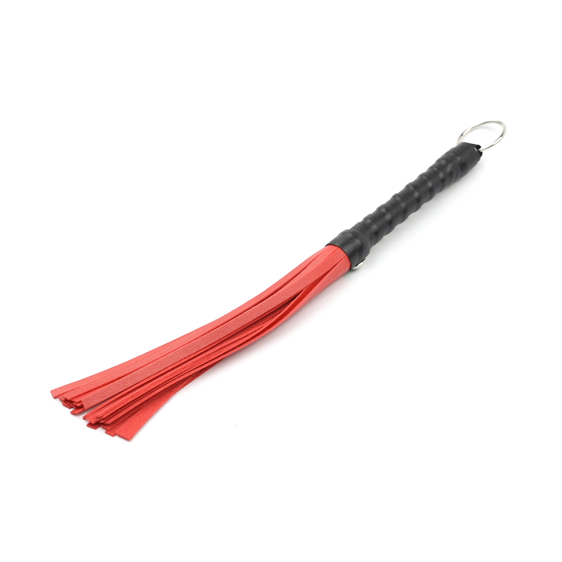 Leather Red & Black ® Whip