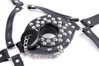 Self Bondage Toy - Gag Harness Plug