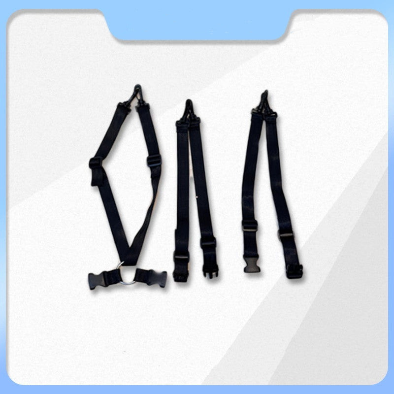 Self Bondage Webbings adjustable restraint set