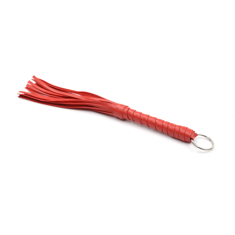 Leather Red & Black ® Whip