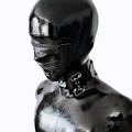 Latex Zipper Hood For Slaves ® BREATHPLAY SHOP
