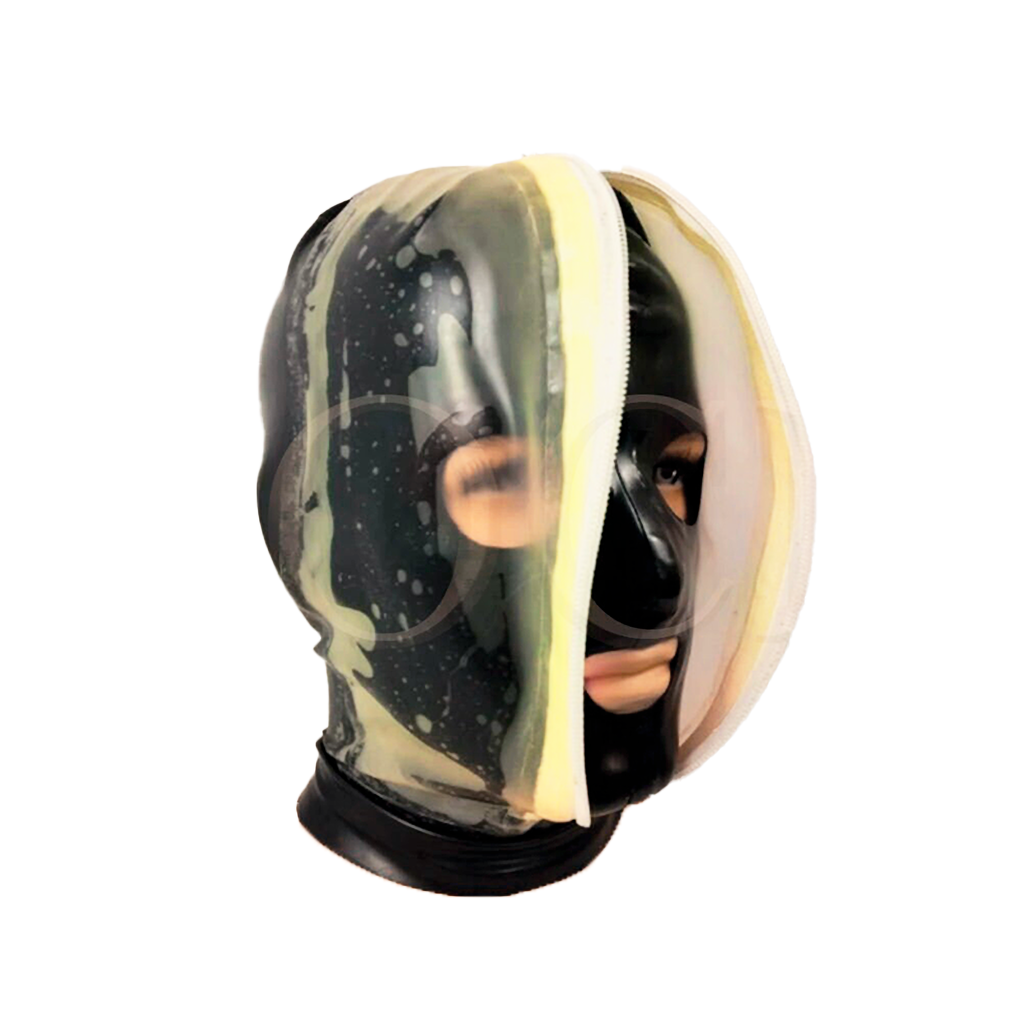 Latex Transparent Zipper Breath Play ® BREATHPLAY SHOP