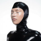 Small Holes Breath Play Hood for adult BDSM use