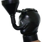 Latex Hood Pee Funnel – BDSM Bondage Gear 