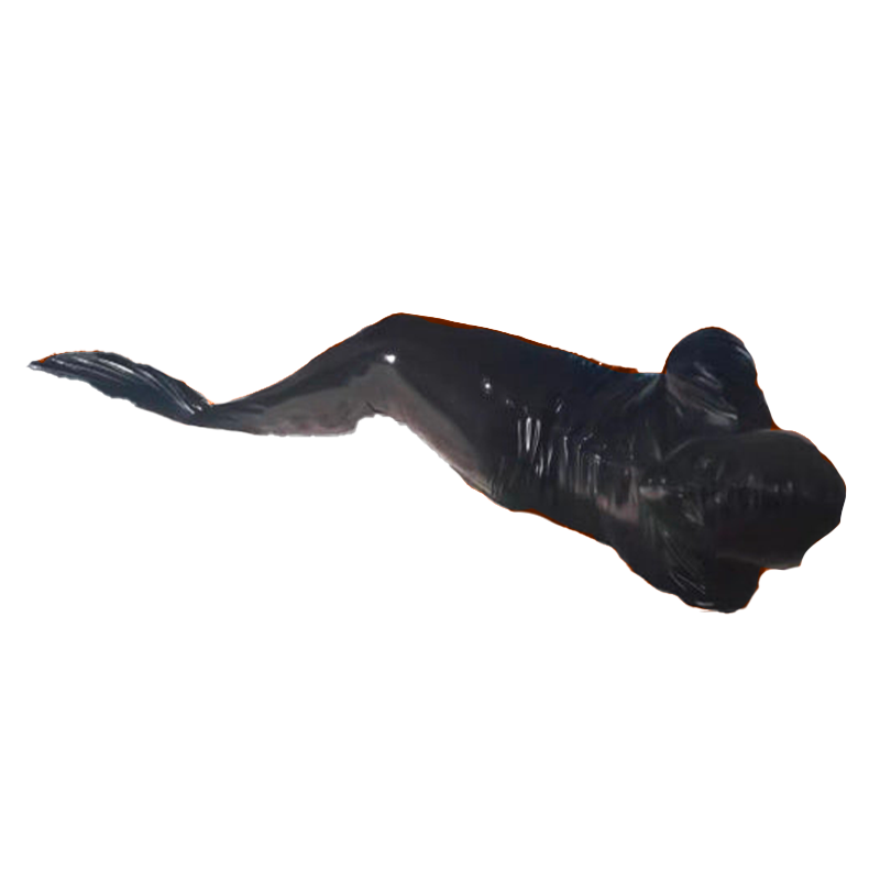 Full body PU leather mermaid sleepsack