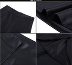 Leather Skirt Mid-Length