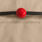 Red Silicone Ball Gag 5.5cm for BDSM & Bondage Play